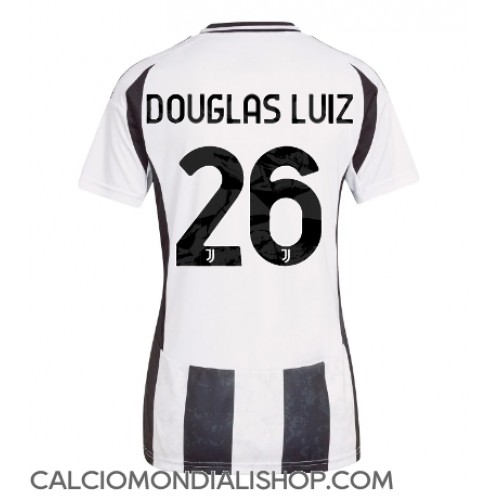 Maglie da calcio Juventus Douglas Luiz #26 Prima Maglia Femminile 2024-25 Manica Corta